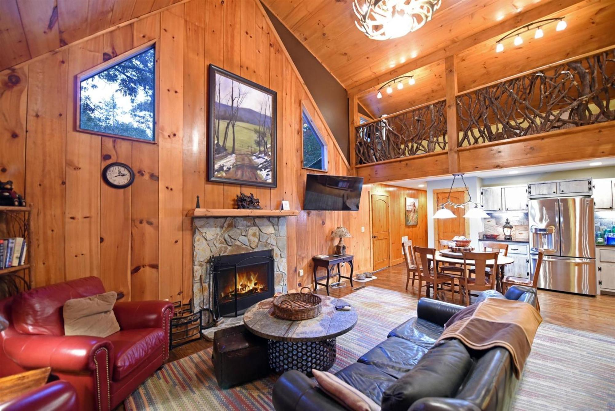 Hawk Haven- Blue Ridge Villa Morganton Exteriör bild
