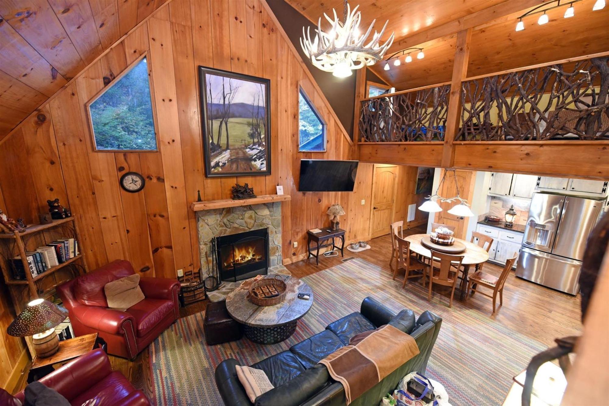 Hawk Haven- Blue Ridge Villa Morganton Exteriör bild
